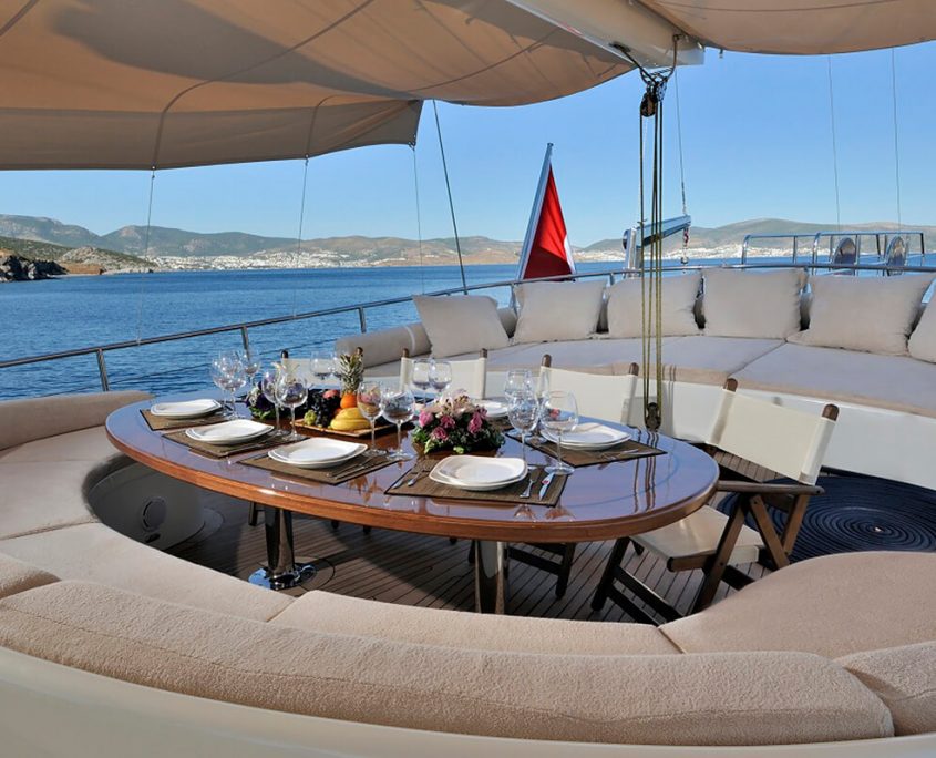 DOLCE MARE Aft Deck DOLCE MARE Aft Deck
