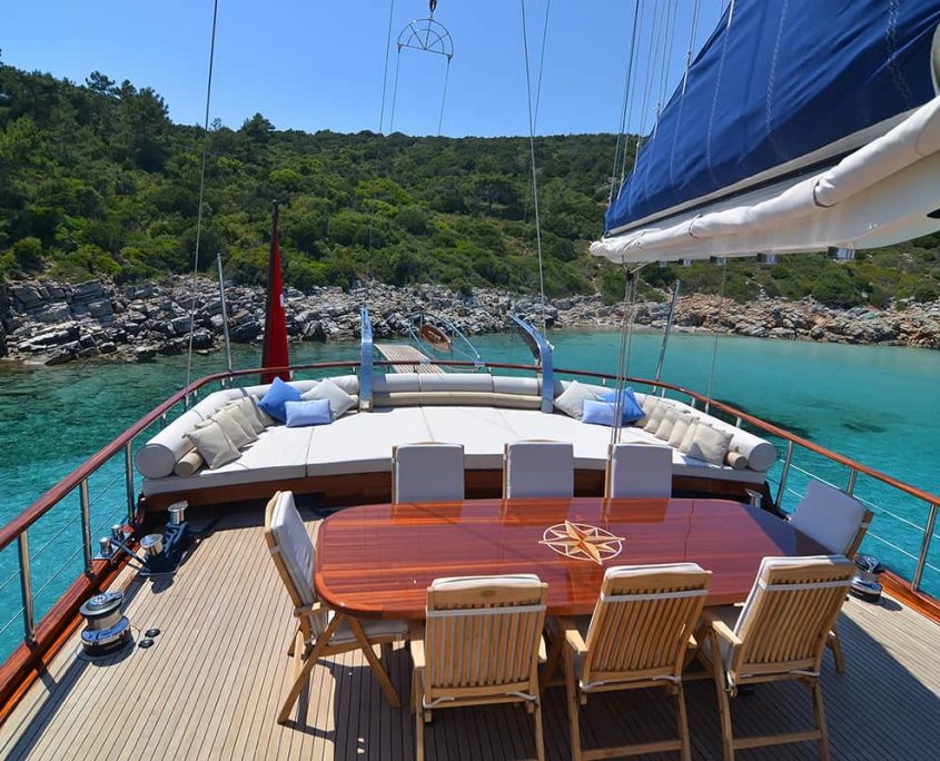 BLUE HEAVEN Aft Deck BLUE HEAVEN Aft Deck