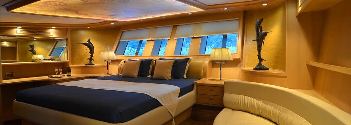 BLUE HEAVEN Aft Master cabin