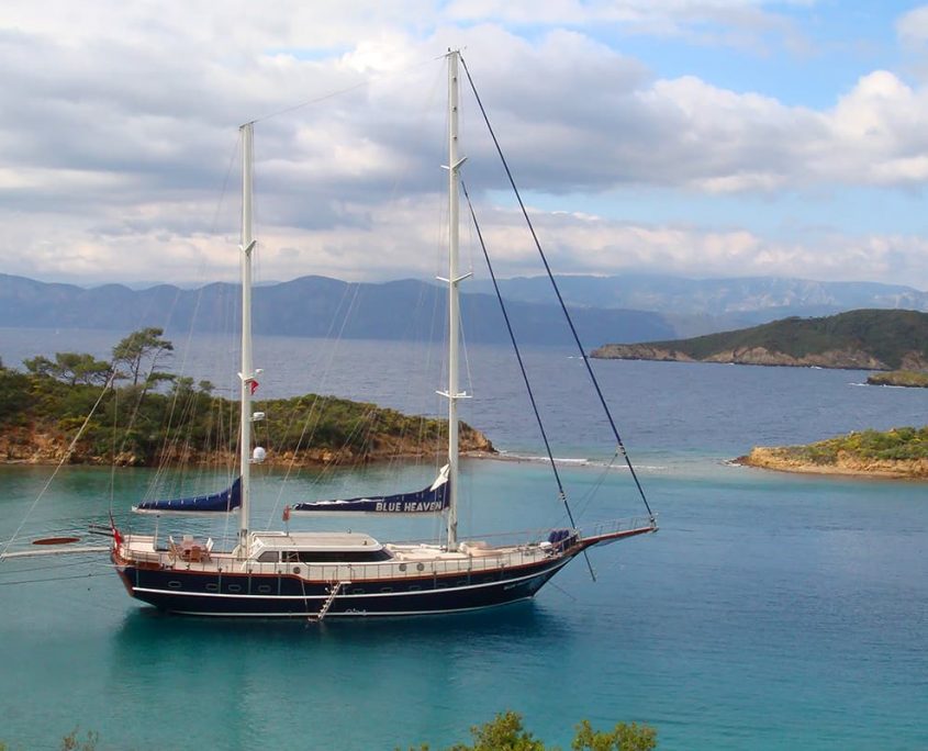 BLUE HEAVEN Anchored BLUE HEAVEN Anchored