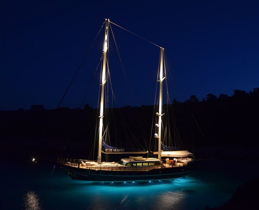 BLUE HEAVEN At night BLUE HEAVEN At night