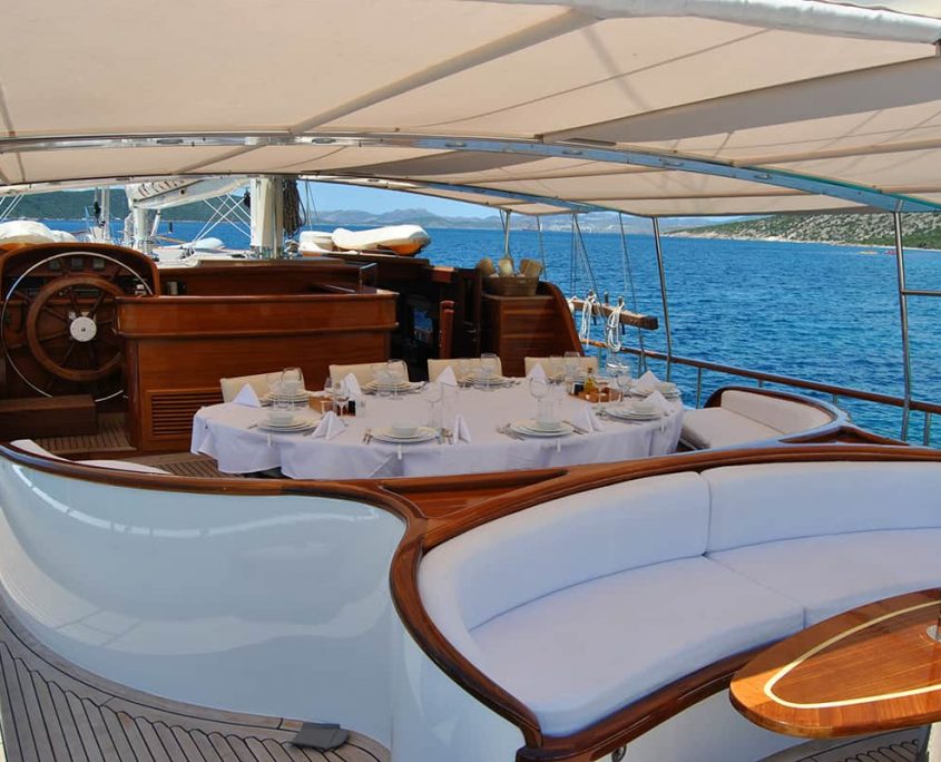 CANER 4 Aft deck