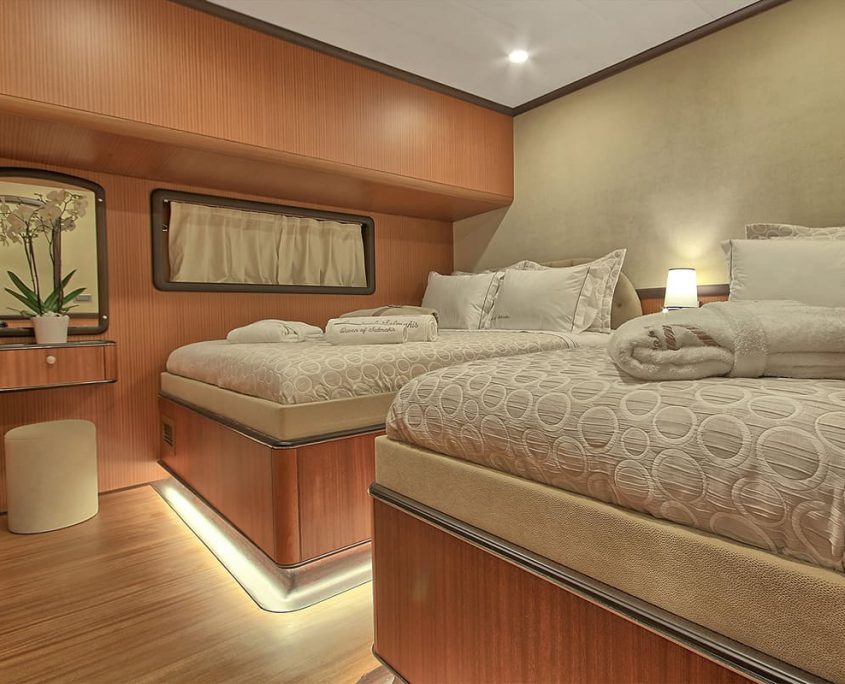 QUEEN OF SALMAKIS Triple cabin QUEEN OF SALMAKIS Triple cabin